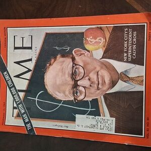 1963 TIME Magazine  - MAN WITH 1,000,00 CHILDREN & Calvin Gross